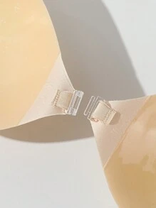 1 对加大码女式弹性面料加垫胸罩文胸花瓣