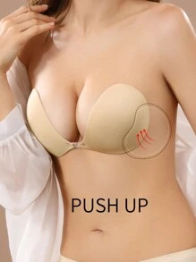 1 对红豆紧肤贴 - 杏色 - 查看 2