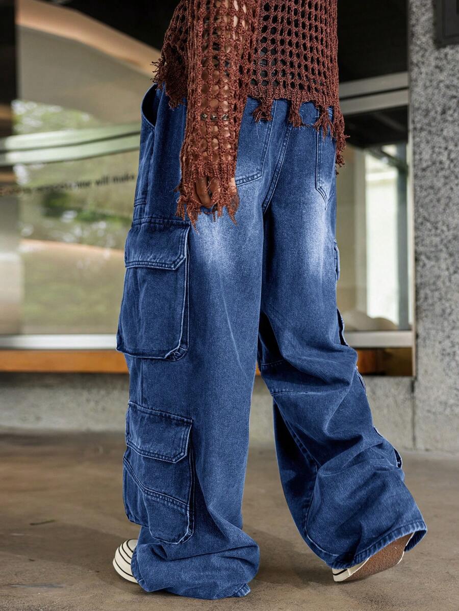 Baggy Jeans Für Herren - Lockere Passform, Hohe Dehnbarkeit & Lässiger Style