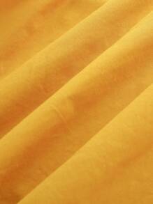 Cozy Pixies 2pcs Girl Sets - Solid Round Neck Ruffle Sleeveless Top And Polka Dot Pants - Brown - View 13