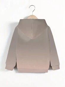 Áo nỉ trùm đầu dài tay in hình thỏ dễ thương cho bé gái, trang phục thể thao thường ngày thời trang - Hồng - Xem 2