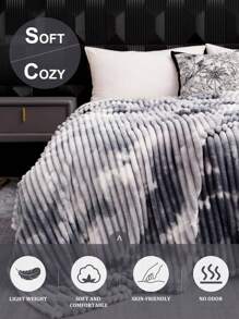 1 chiếc chăn, bộ đồ giường, mềm mại và ấm áp, thân thiện với da và thoáng khí, nhẹ và sang trọng, màu trơn, thiết kế tối giản và thời trang, phù hợp cho ghế sofa, phòng ngủ, phòng khách, thoải mái toàn diện, vật dụng cần thiết khi đi du lịch, chăn ngủ trưa, nhiều kích cỡ, có thể giặt máy, trang trí phòng, trang trí mùa đông - Xám - Xem 5
