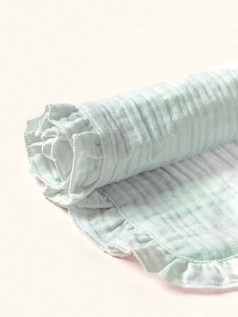 3 st/set Oeko-Tex-certifierade mjuka spåndukar med spetskant, lämpliga för alla årstider, babyvård