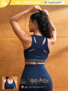 GLOWMODE GLOWMODE X HARRY POTTER FeatherFit™ Quidditch Sports Bra Low Impact  Yoga Daily