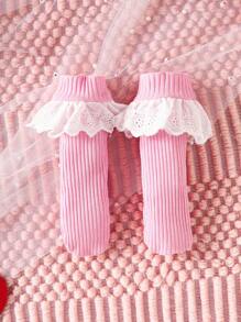 Souflis Souflis 女婴心形 & 蝴蝶结印花连衣裙 - 紅白色 - 查看 3