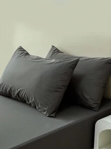 2pcs Waterproof Pad Set (2-Piece) - Made Of Breathable TPU With Low Allergen: 2 Packs Zipper Pillow Protectors'