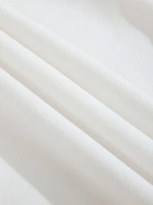 Men's Graphic Print Crew Neck Long Sleeve Pullover Sweatshirt - White - View 4