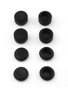 8pcs Silicone Joystick Caps For Xb0x Controllers, Anti-Slip & Sweat-Absorbing To Enhance Gameplay Experience, Compatible With ROG ALLY, Steam Deck, Xb0x One/One X/S, Xb0x Series/Series X/S, Xb0x 360, Switch Pro Controller, Etc. - Black - View 4