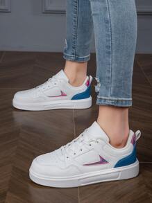 Pantofi sport casual respirabili la modă pentru adolescenți, de vară