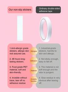 200 PCS Clear TPU Plain Casual Nipple Covers & Pads