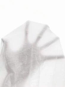 INAWLY Eye Print T-Shirt Graphic Tees Women Tops - White - View 6