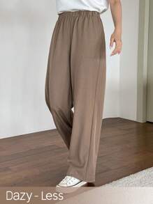 DAZY 女士休闲直筒裤，商务休闲风格
