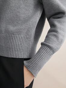 BizChic Women's Casual Commuting Hooded Knit Cardigan