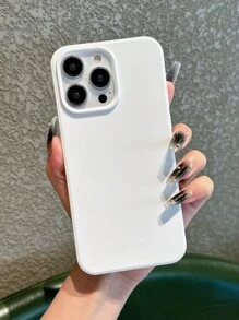 iPhone 13 Pro Max 磨砂防摔创意手机壳，苹果手机壳 - 白色 - 查看 3