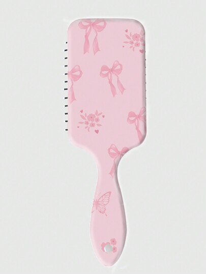 Kawaii فرشاة شعر صغيرة كرتونية جميلة ، مشط تدليك بوسادة هوائية محمول مضاد للكهرباء الساكنة ، لاستخدام المنزل