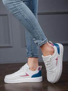 Pantofi sport casual respirabili la modă pentru adolescenți, de vară