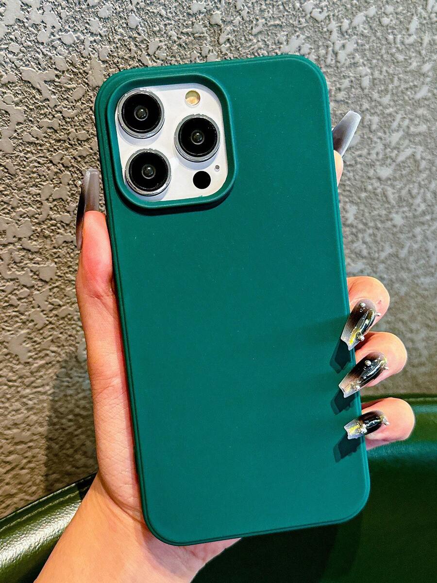 IPhone 13 Pro Max Matte Anti-Drop Creative Phone Case - Dark Green - View 1