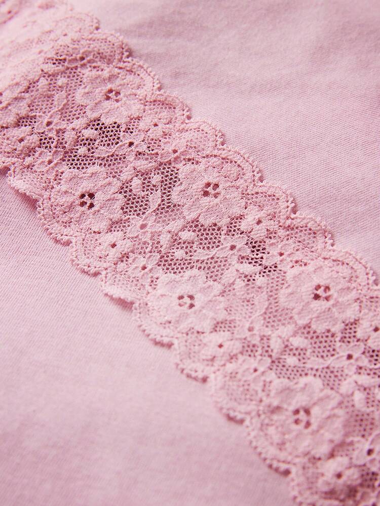 Plus Breathable Short-Sleeve PJ Set