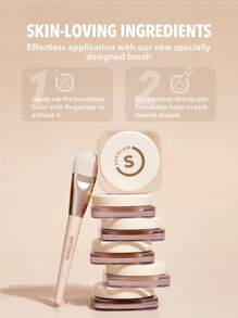 SHEGLAM 全遮瑕粉底膏-棕褐色持久無瑕保濕粉底控油色彩校正遮瑕膏無毛孔遮瑕不油膩不結塊更光滑的粉底霜促銷粉底 品牌 美容 化妝 化妝品 適合女性與女孩 完美搭配夏季春季 Y2K 時尚 流行 生日 母親節禮物 假期 派對準備就緒 最佳顏色 - Sepia - 查看 10