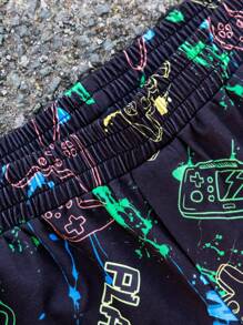 Manfinity VCAY Quần ống đứng lưng thun rộng rãi thoải mái hàng ngày cho nam - Màu Khaki - Xem 2