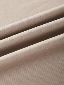 Tween Girls Hooded Sweatshirt With Cute Heart & Doodle Print - Khaki - View 3