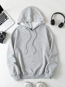 Attitoon Women's Casual Skull & Flame Pattern Thick Hoodie Sweatshirt, Loose Fit In Fall/Winter