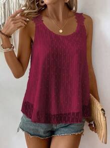 Breezaya Women's Solid Color Minimalist Everyday Sleeveless Tank Top
