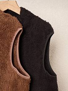 Chiquease Stand Collar Zip-Up Thermal Lined Jacket Set - Multicolor - View 6