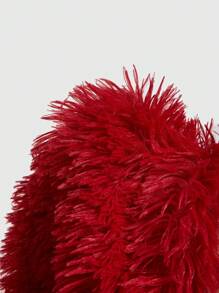 SHEIN MOD Chân váy đỏ bồng bềnh, cài cúc phía trước, quyến rũ cho buổi hẹn hò và tiệc tùng, mùa thu, tiệc trưa, buổi hòa nhạc, tiệc trà, thể hiện tình yêu với bạn gái, chân váy dự tiệc cho nữ, sân bay, lễ hội chào đón năm mới. - Đỏ - Xem 4