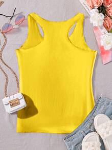 INAWLY Magliette casual da donna con stampa di slogan, scollo rotondo, taglia comoda, per l'estate