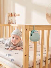 Cozy Pixies 1pc Portable Dust-proof And Drop-proof Silicone Pacifier Holder - Green - View 8