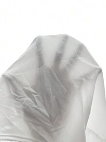 SHEIN PETITE Body femenino sin mangas de unicolor y diseño sencillo - Blanco - Ver 8