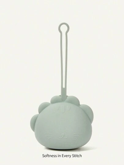 Cozy Pixies 1pc Portable Dust-proof And Drop-proof Silicone Pacifier Holder