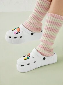 Cuccoo Women Fashionable Detachable Rhinestone Sandals School Supplies Back To School Halloween Christmas