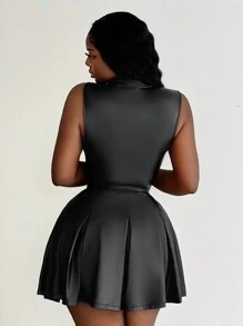 Slaydiva Women Two-piece Outfits - Hitam - View 2