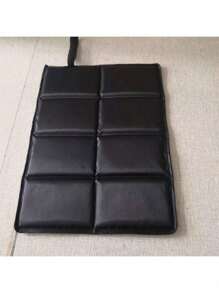 1 件可折叠徒步座垫,坐垫泡沫垫超轻防水适用于户外、露营、野餐、体育场 - 黑色 - 查看 4