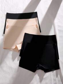 SHEIN 5pcs/Pack Women Seamless Hipster Panties - Multicolor - View 3
