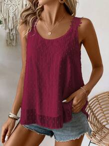 Breezaya Women's Solid Color Minimalist Everyday Sleeveless Tank Top