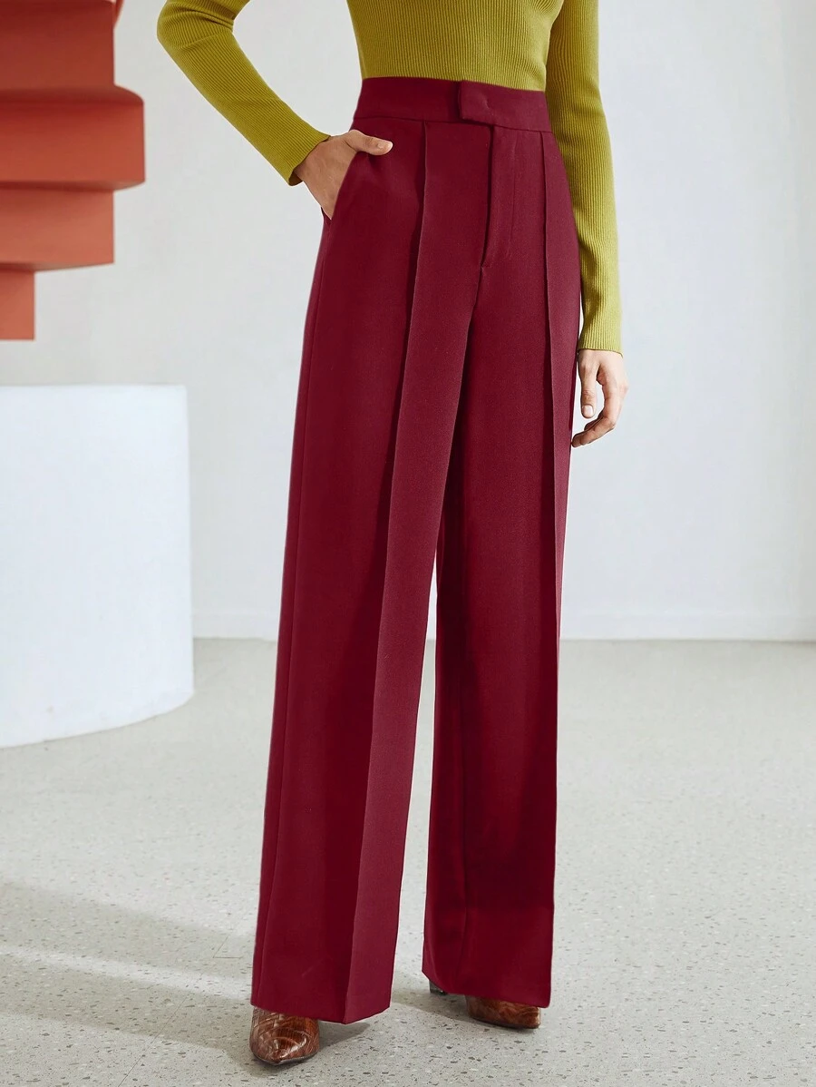 MOTF PREMIUM QUẦN VEST CÓ TÚI XUYÊN CÓ KHÓA KÉO RẮN PHÍA TRƯỚC - Đỏ - Xem 1