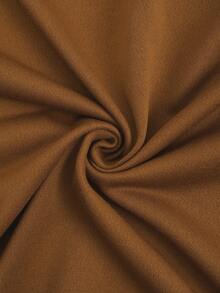 Áo thun nữ cổ tròn in hình bồ công anh đơn giản và thời trang - màu nâu - Xem 4