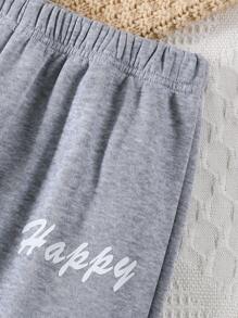 Tween Girls 2pcs Outfit - Zip-Up Hoodie Jacket And Jogger Pants Set, Casual Sporty Winter Suit