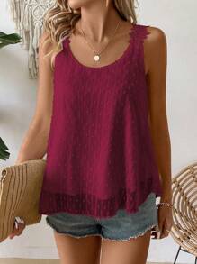 Breezaya Women's Solid Color Minimalist Everyday Sleeveless Tank Top