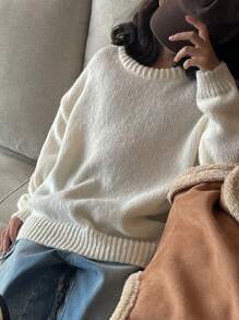 Dazy Kids Tween Girl Round Neck Sweater, Autumn,Back To School Clothes