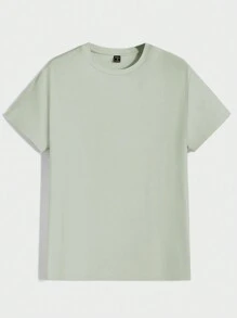 RueChic Multi-Pack Form-Fitting Round Neck Basic T-Shirts - Multicolor - View 3