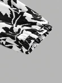 Maija Women's V-Neck Balloon Sleeve Straight Elegant Short Casual Dress Fall Women Clothes