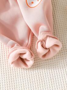 3pcs Baby Girl Cute Rabbit Print Casual Pants, Autumn And Spring Outdoor Wear - Multicolor - View 8