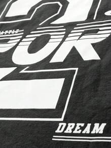 Manfinity VCAY Manfinity NXTstreet 2 件套大码男士休闲无袖针织背心和抽绳腰直筒短裤套装夏季