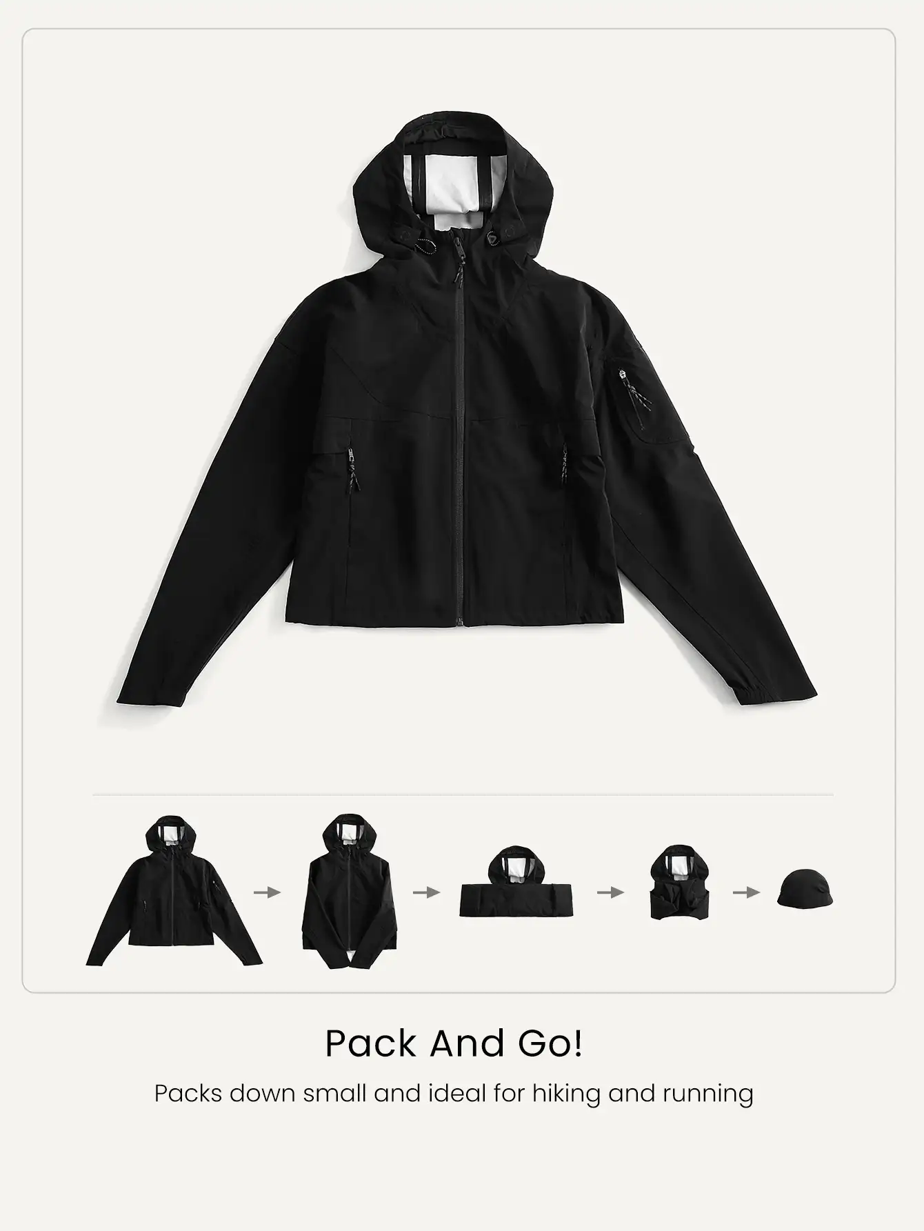 GLOWMODE TechShield Explorer Wind-Proof Hiking Jacket