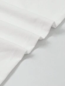 潮流街头时尚奇特卡通图案印花女式短袖 T 恤