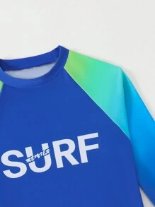 Tween Boys Printed Swimming Trunks - Multicolor - View 4